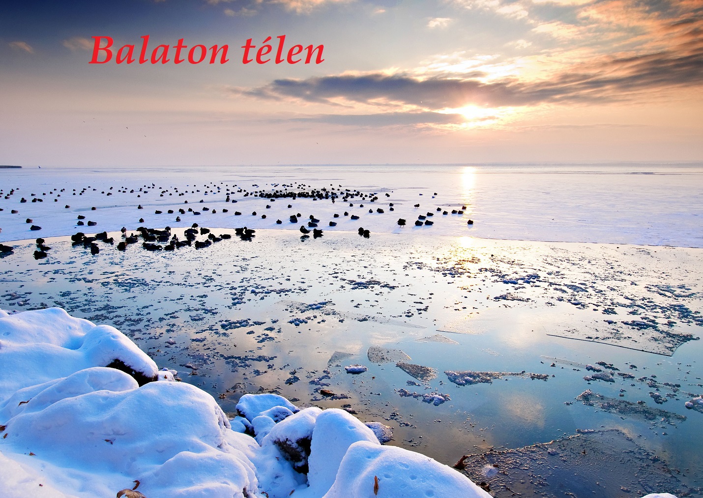 0balaton télen